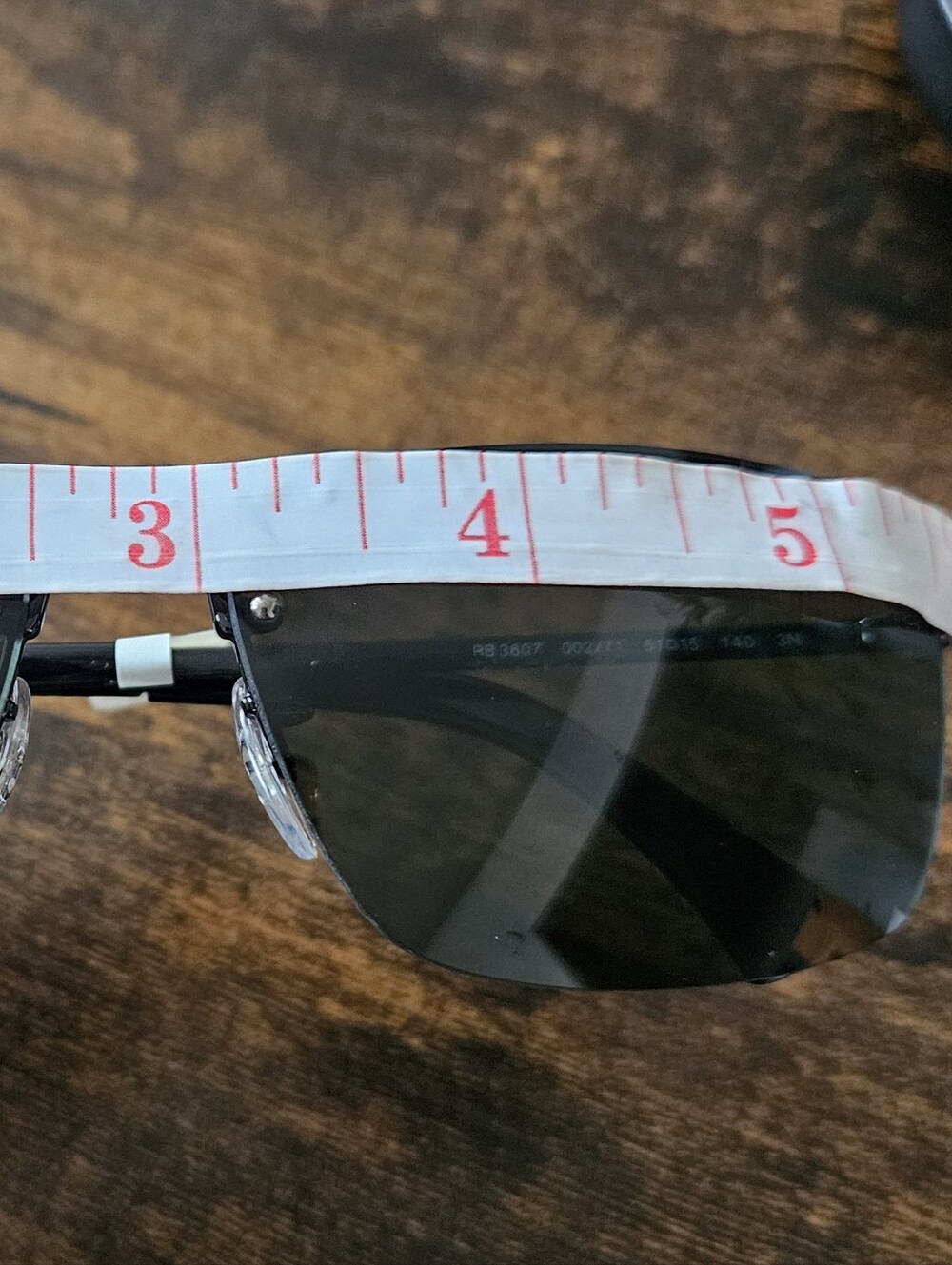 Ray-Ban Black Sunglasses with Dark Lenses in Case - Picture 6 of 12